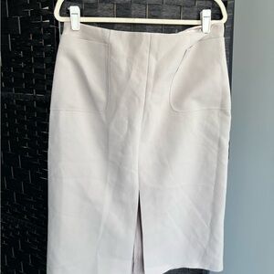ASOS Cream Pencil Skirt
